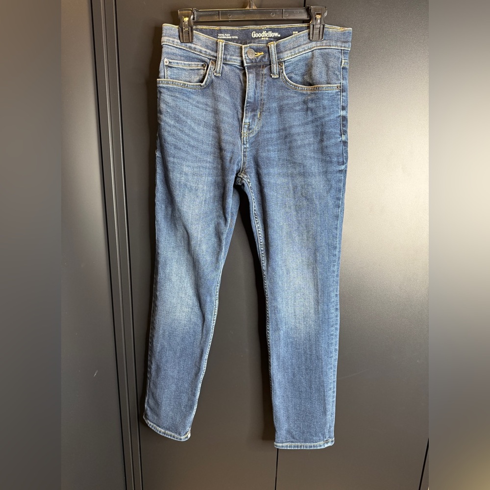 Goodfellow & Co Men's Total Flex Blue Jeans Slim Fit